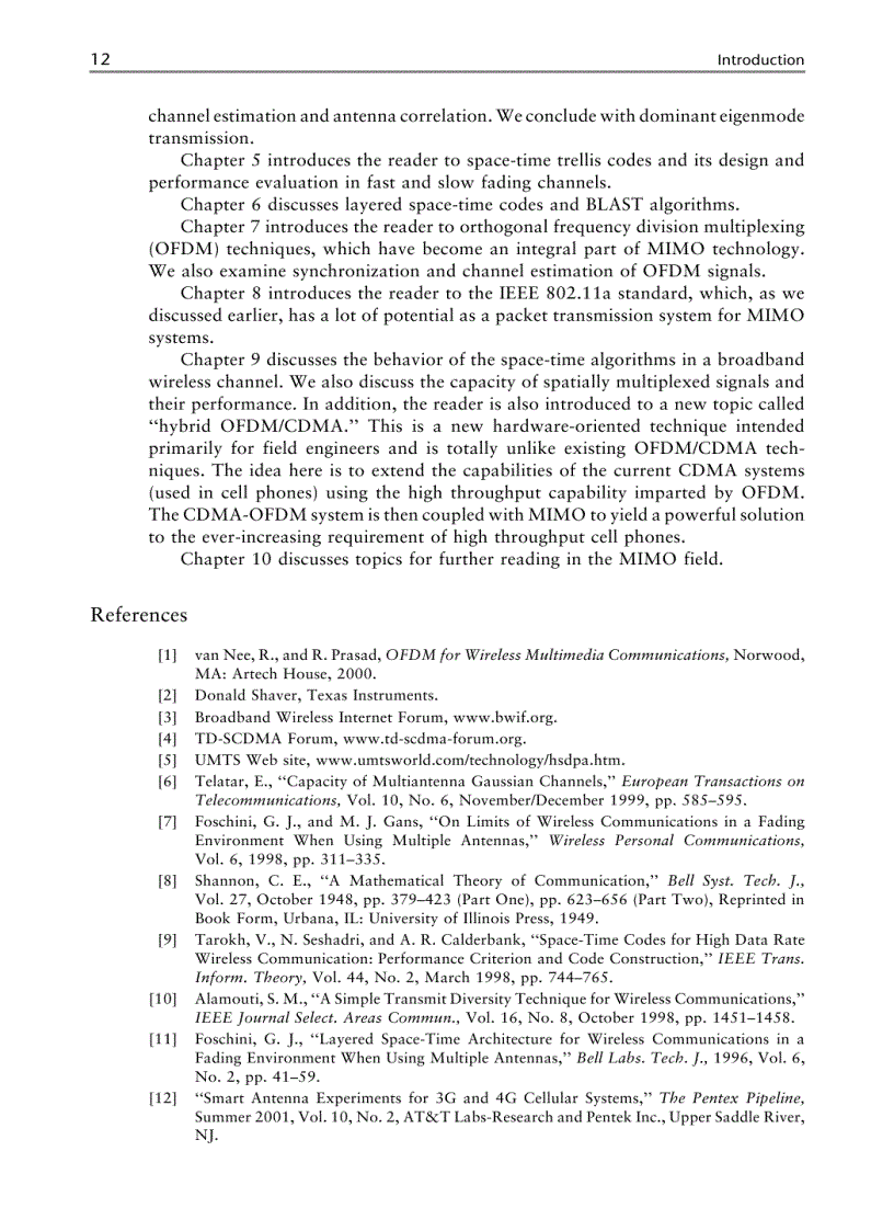 image for page Space Time Codes and MIMO Systems