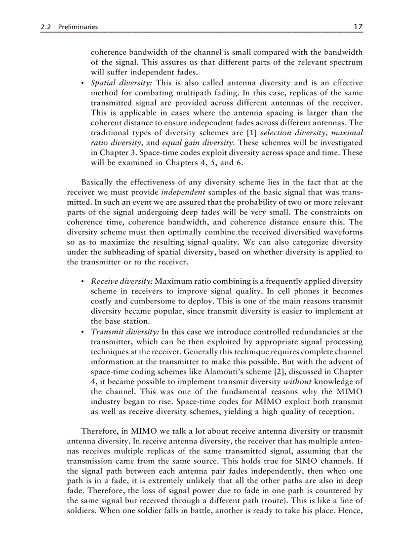 image for page Space Time Codes and MIMO Systems