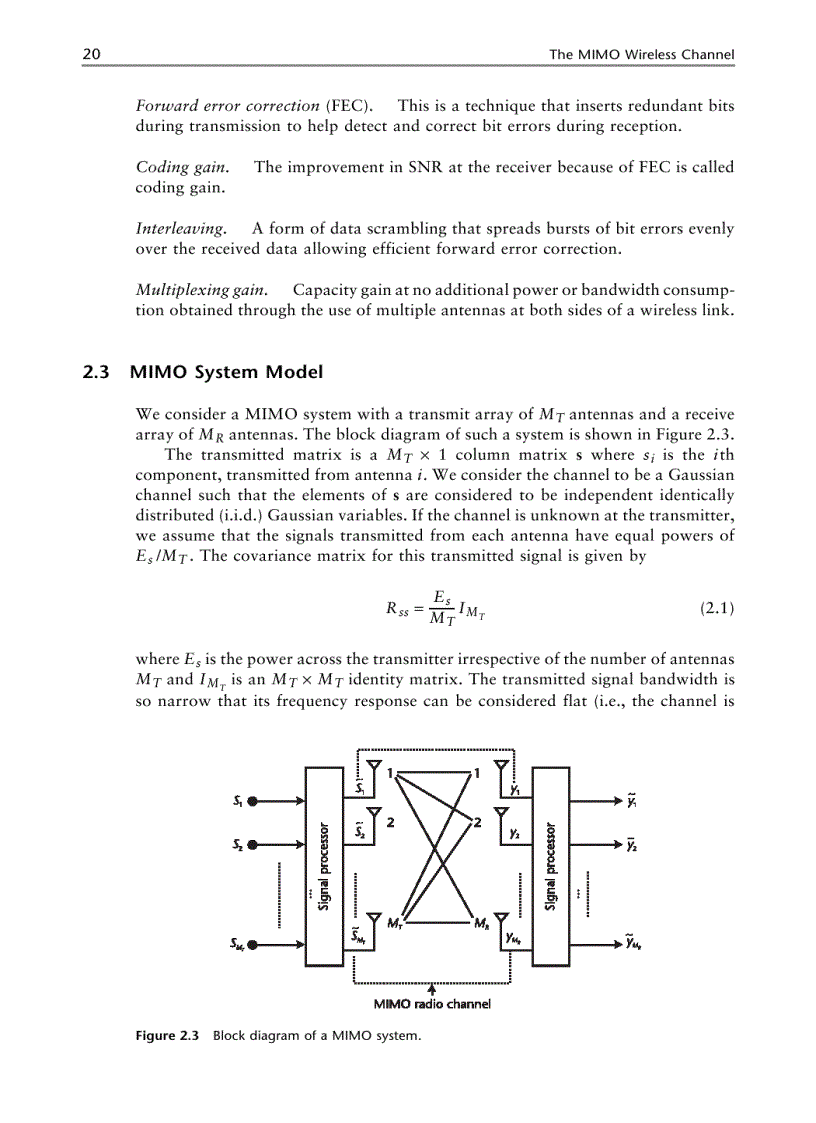 image for page Space Time Codes and MIMO Systems