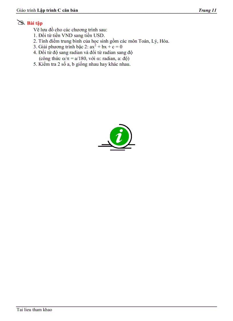 image for page Giáo trình tin học C