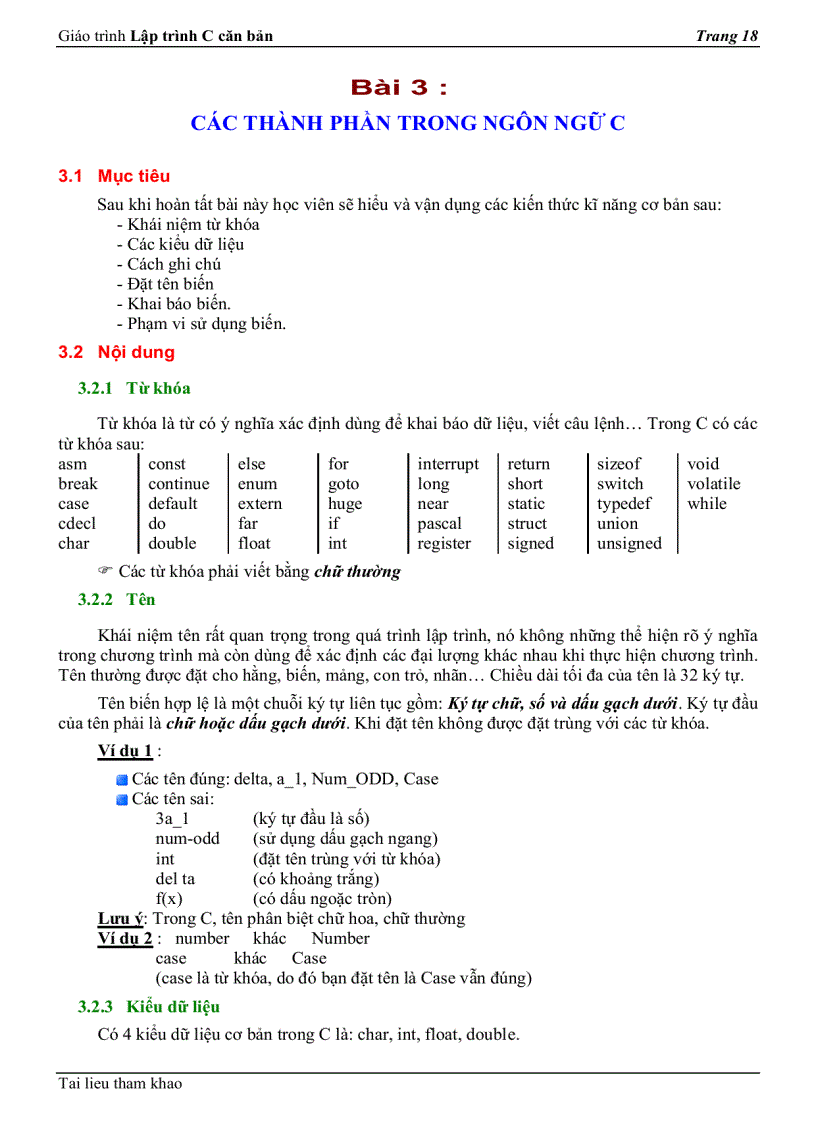 image for page Giáo trình tin học C