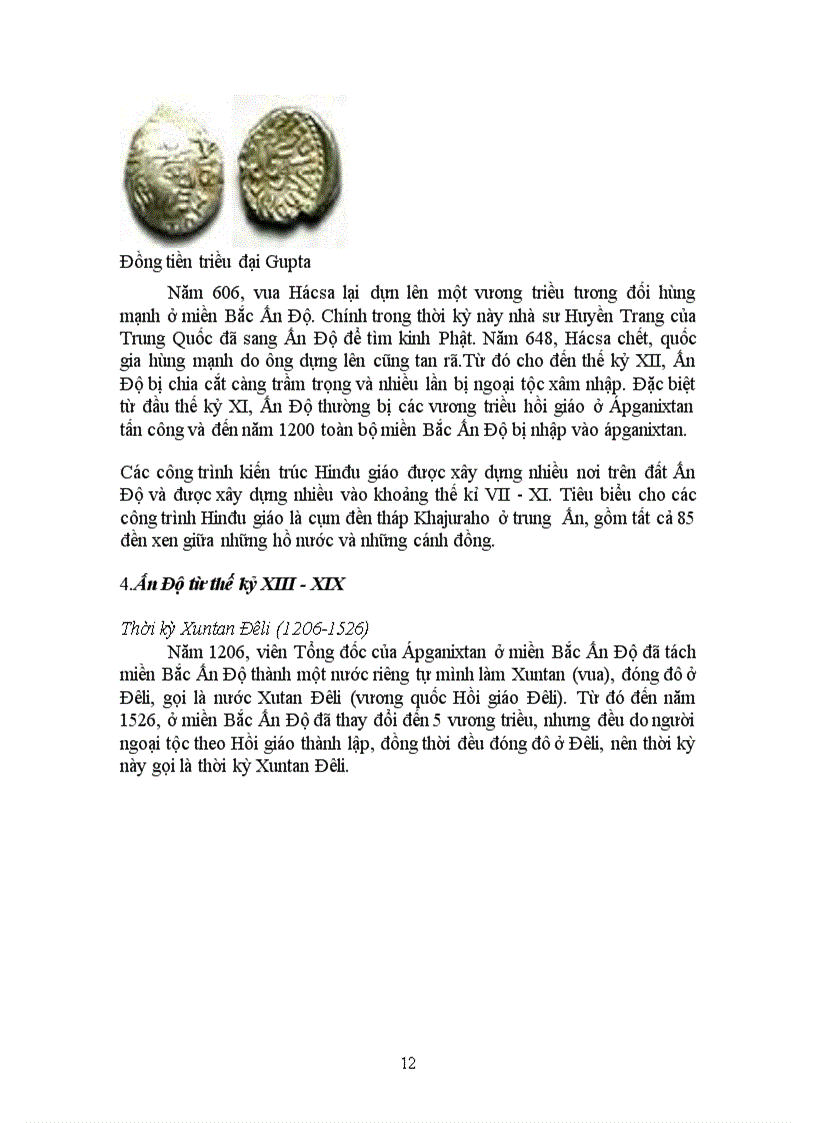 image for page Tổng quan về Ấn Độ cổ trung đại