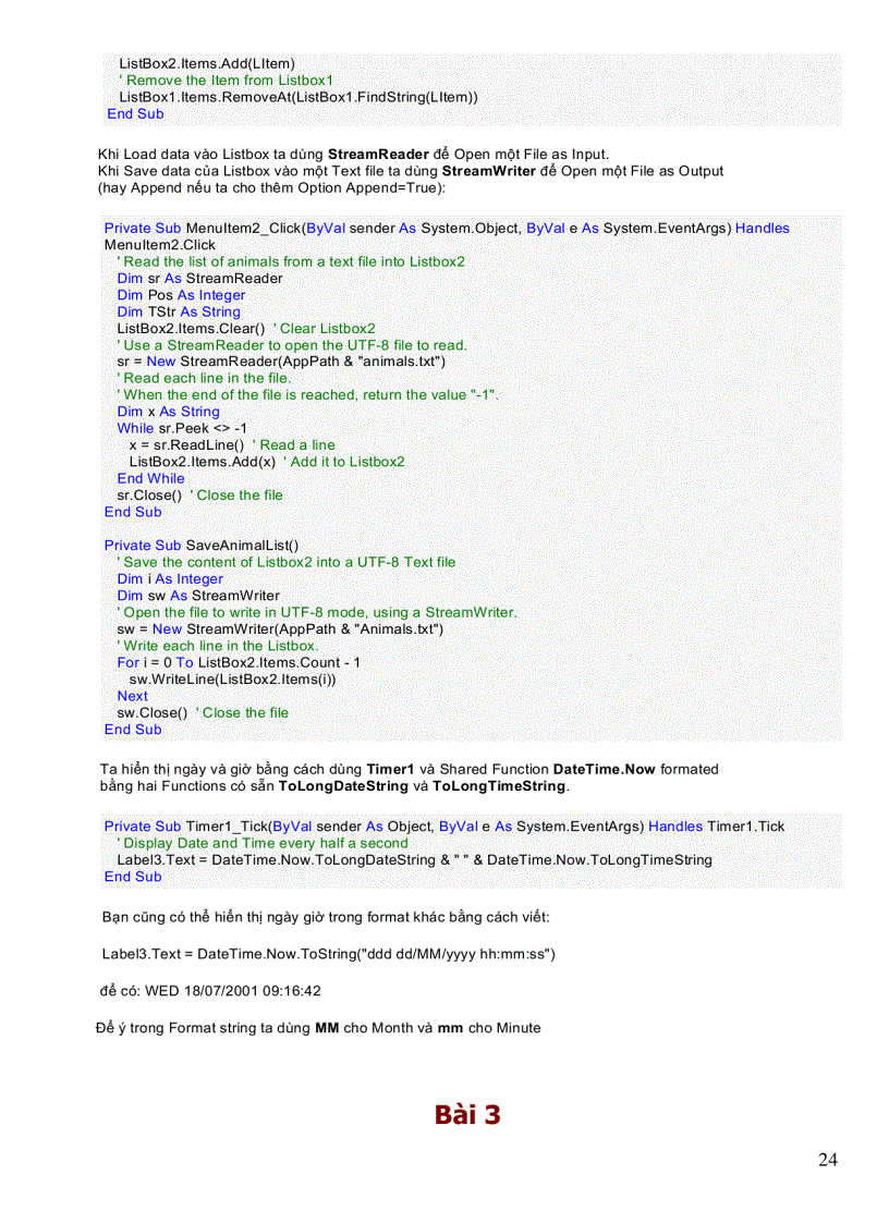 image for page Tài liệu hướng dẫn lập trình Visual Basic