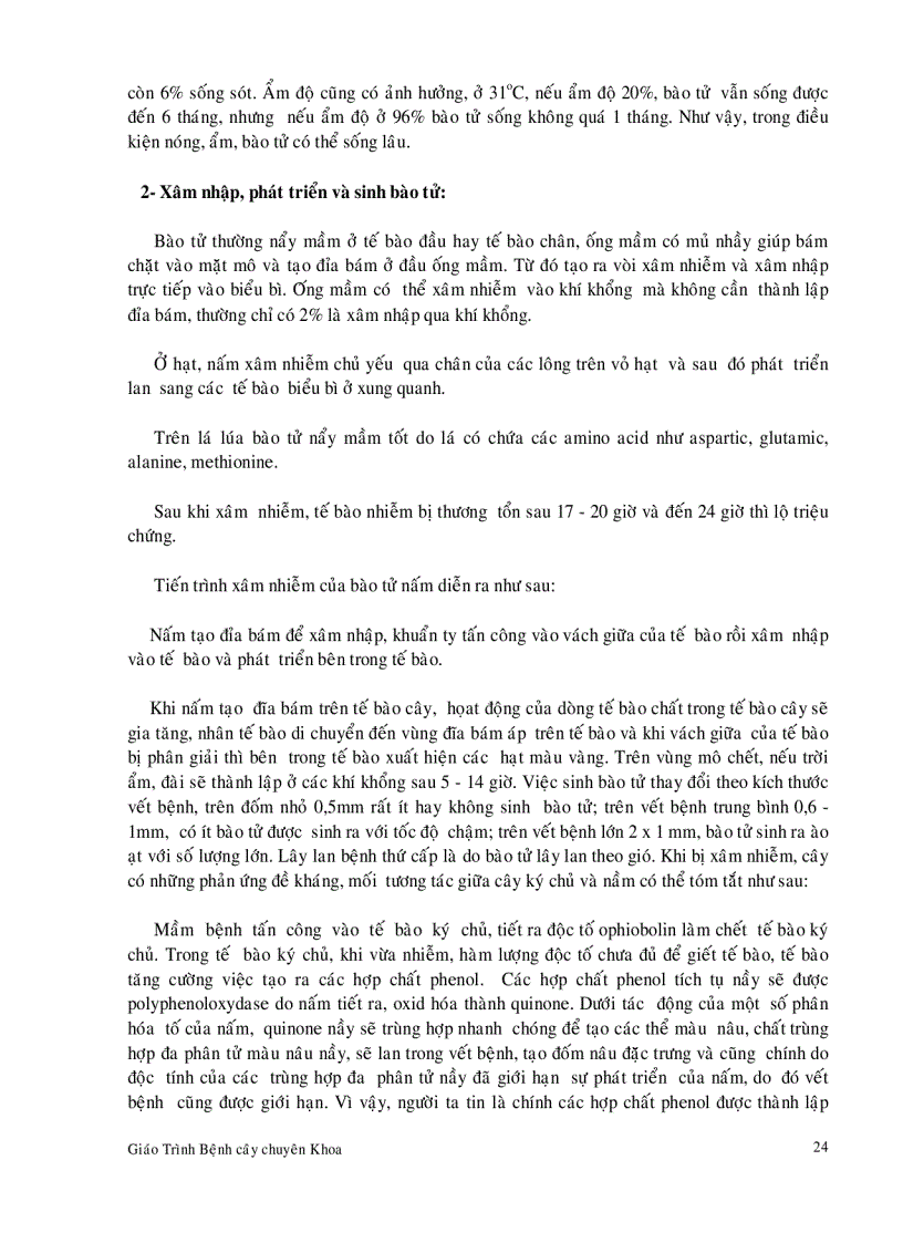 image for page Bệnh hại cây lúa