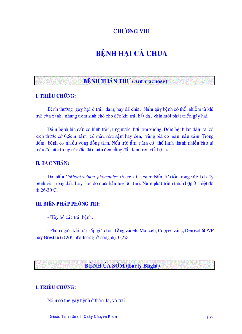 image for page Bệnh hại cây cà chua