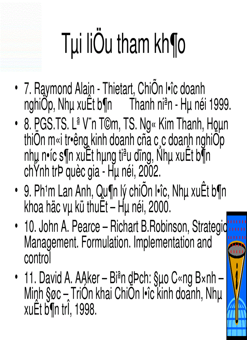 image for page Bài giảng Quản Trị Chiến Lược 3