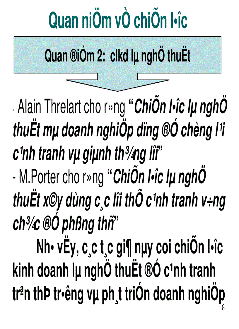 image for page Bài giảng Quản Trị Chiến Lược 3