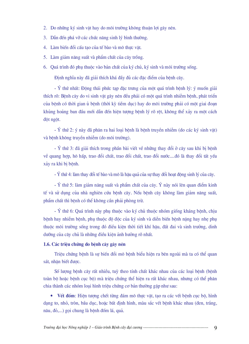 image for page Bệnh cây đại cương