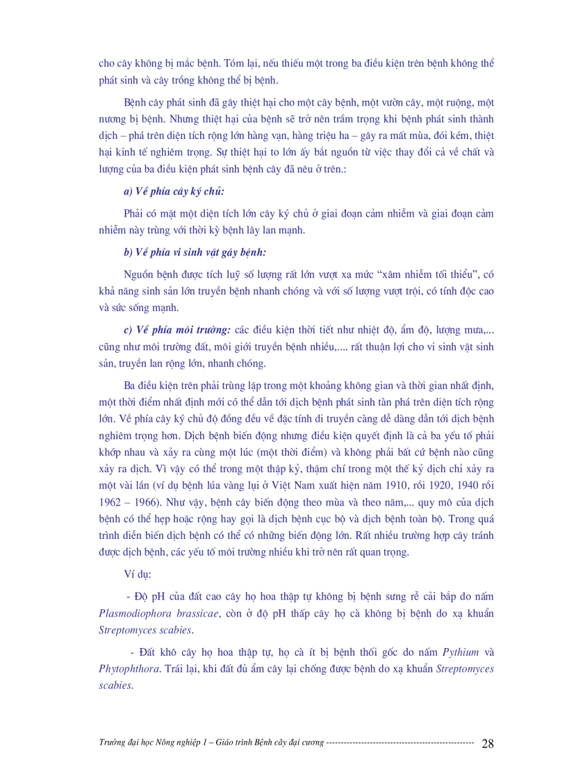 image for page Bệnh cây đại cương