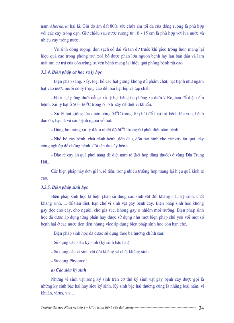 image for page Bệnh cây đại cương