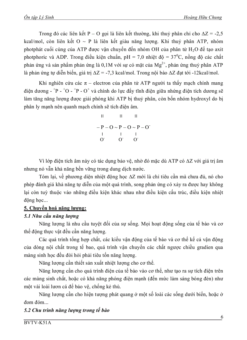 image for page Nhiệt động học với hệ sinh vật