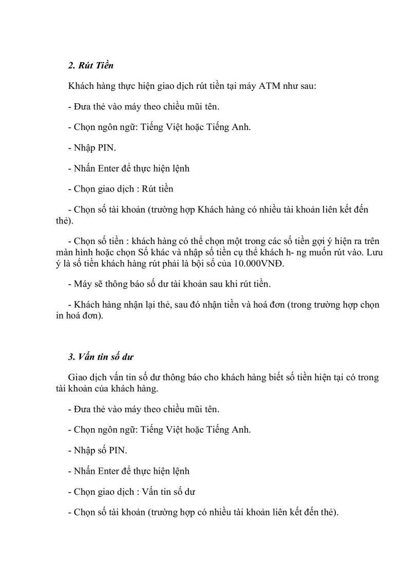 image for page Hướng dẫn sử dụng và giao dịch ATM