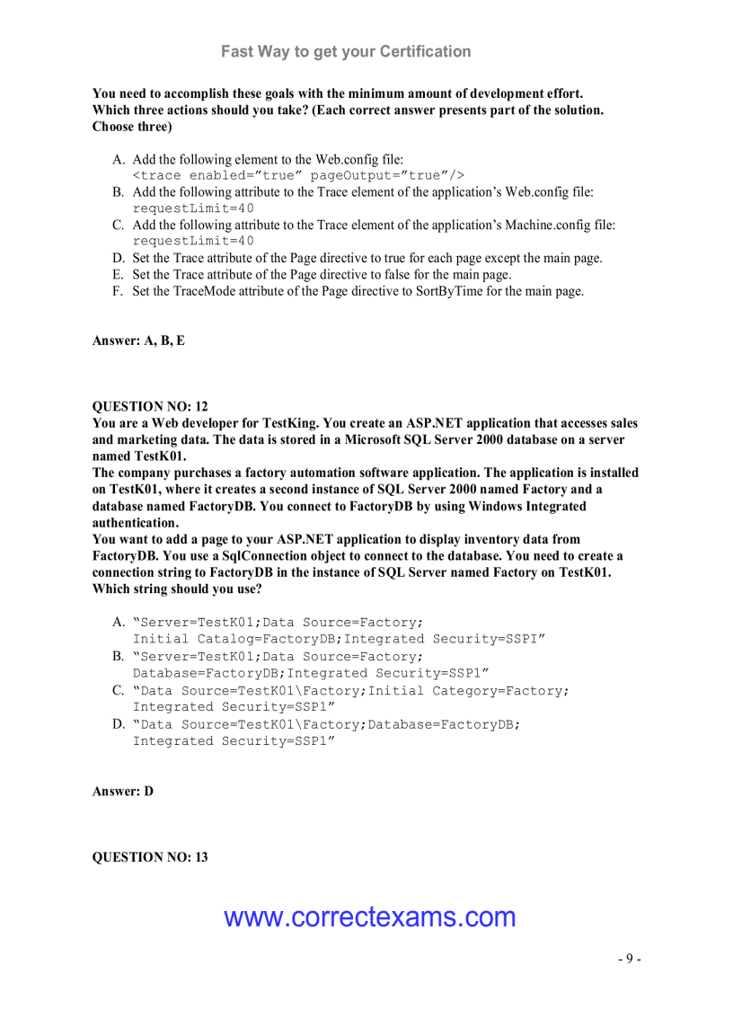 image for page Develop ImpleWeb Applications with Visual C NET