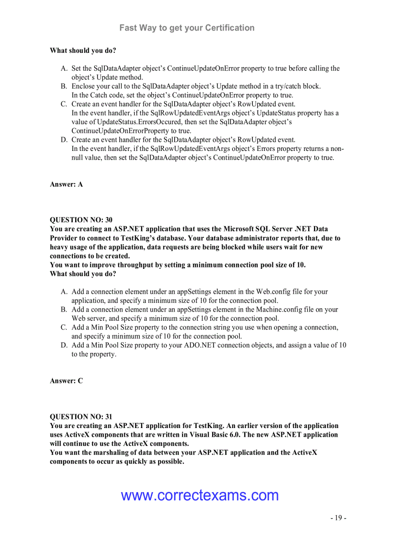 image for page Develop ImpleWeb Applications with Visual C NET