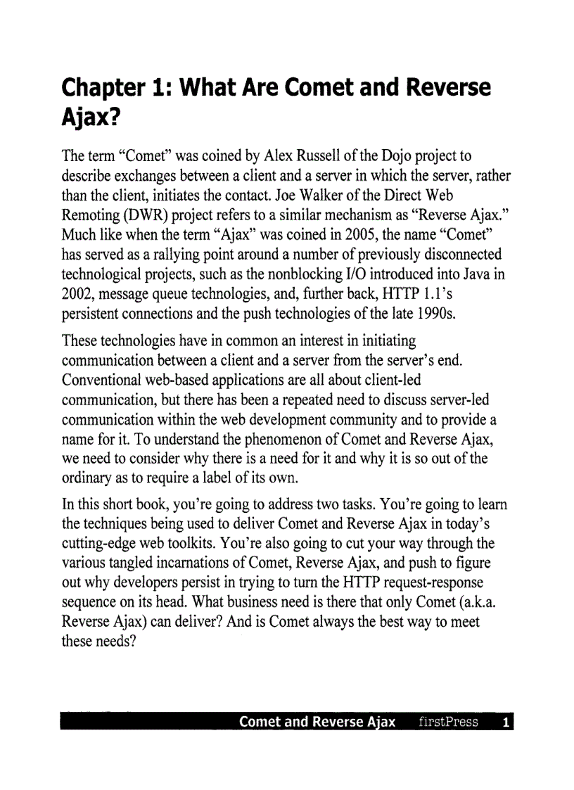 image for page Comet and Reverse Aiax