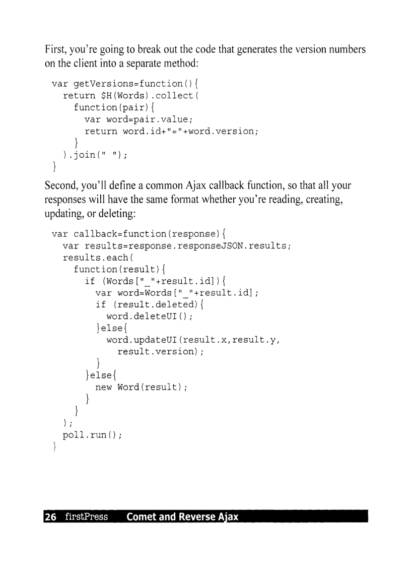 image for page Comet and Reverse Aiax