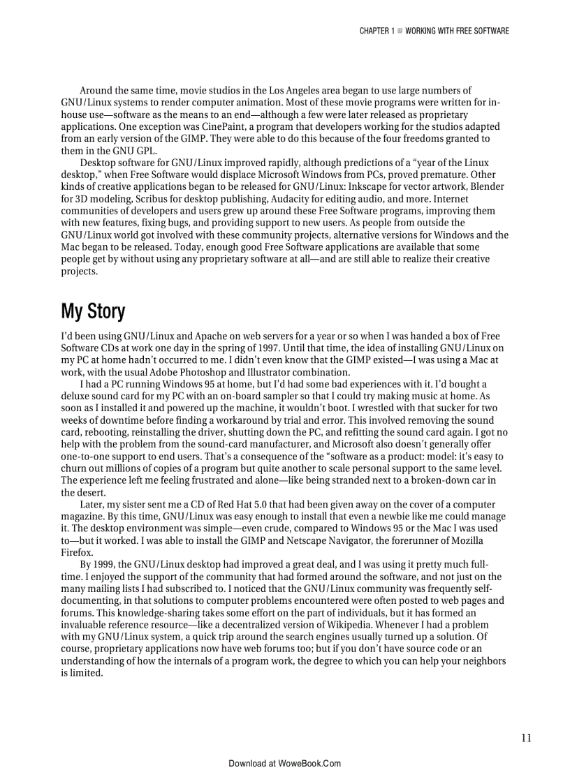 image for page Crafting Digital Media Audacity Blender Drupal GIMP Scribus and other Open Source Tools