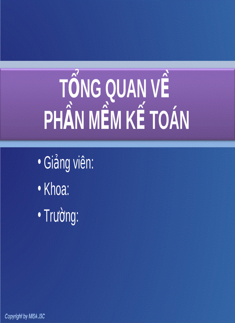image for page Tổng quan về phần mềm kế toán 1