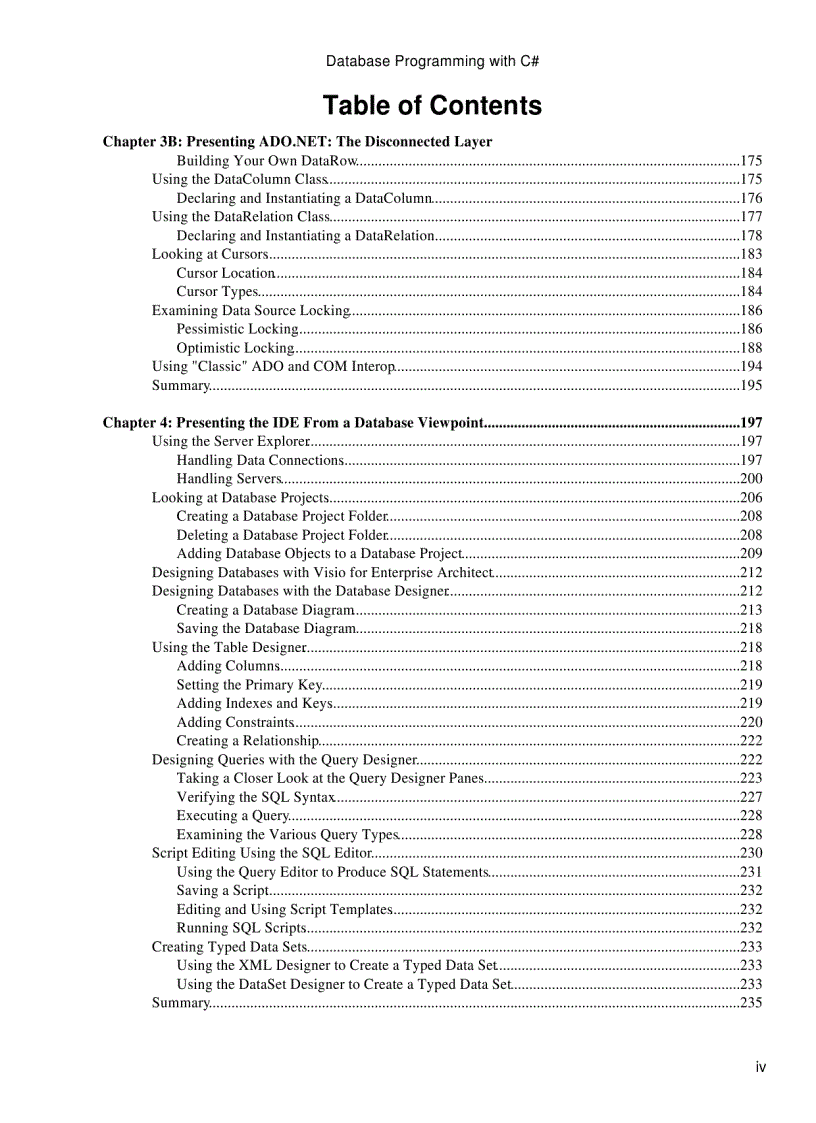image for page Database Programming with C