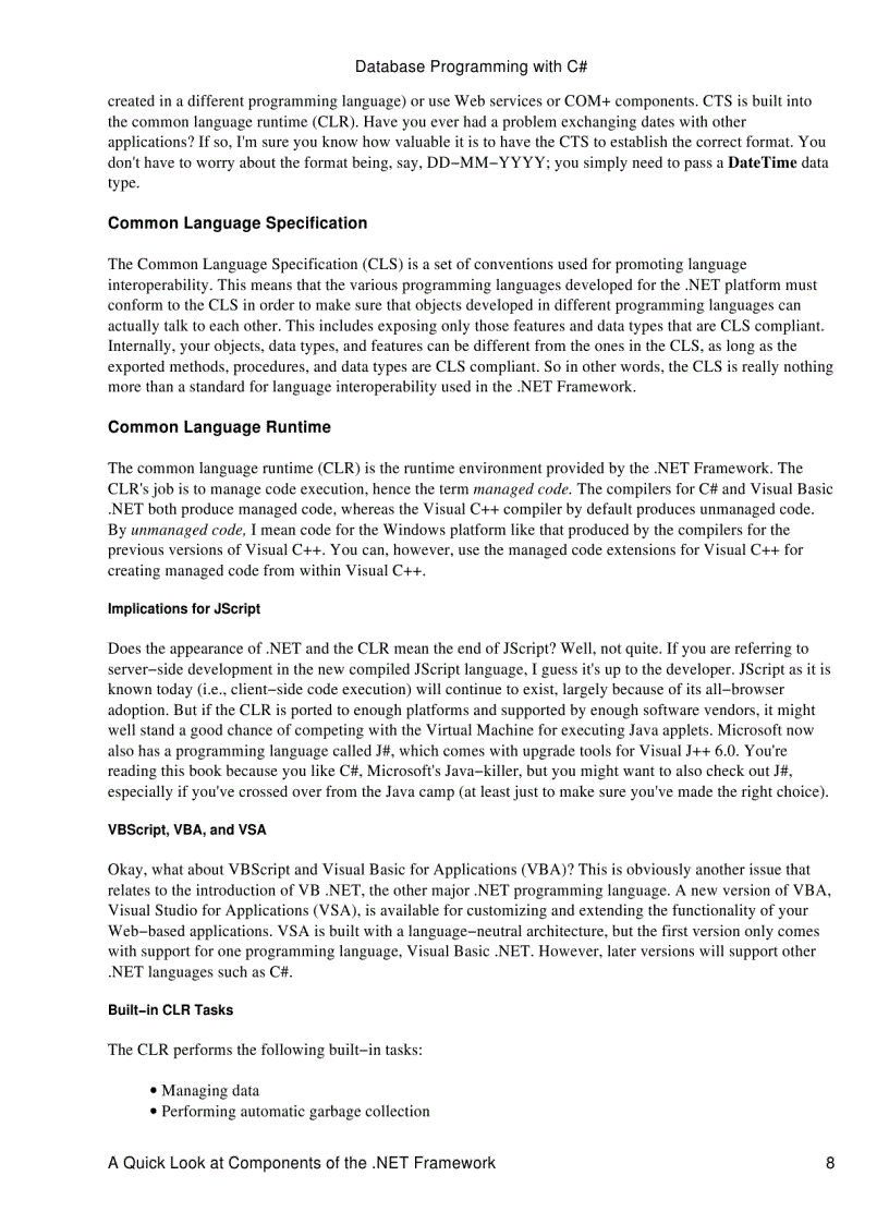 image for page Database Programming with C