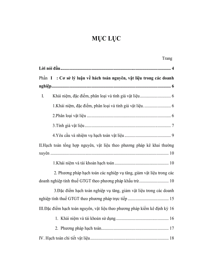 image for page Hoạch toán nguyên vật liệu trong các doanh nghiệp