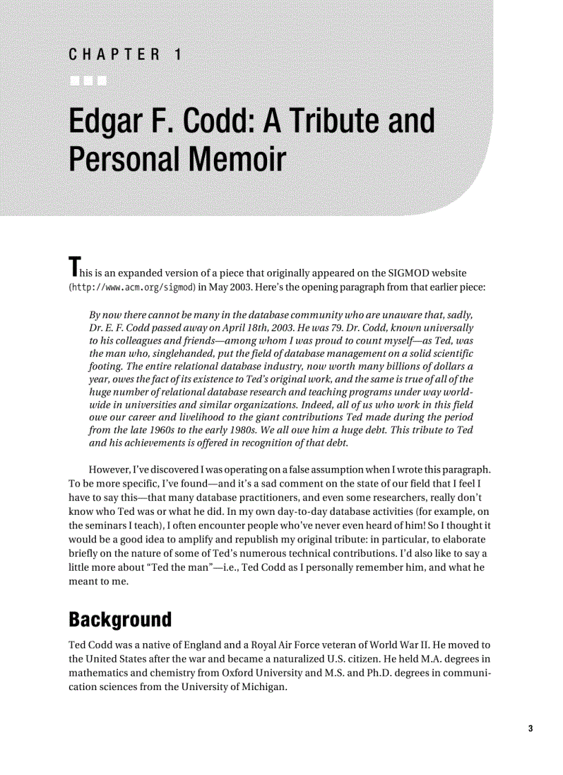 image for page Date on Database Writings 2000 2006