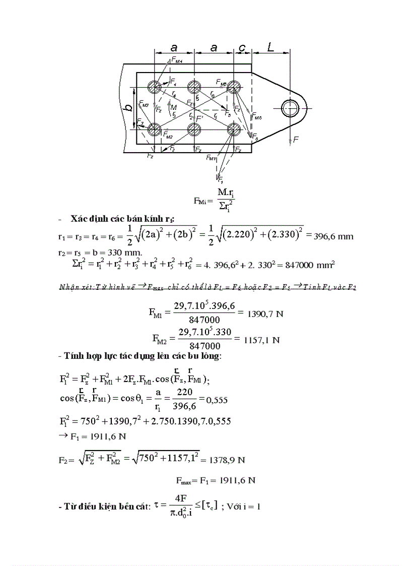 image for page Đáp án đề thi chi tiết máy học phần II