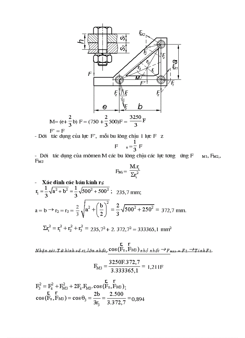 image for page Đáp án đề thi chi tiết máy học phần II