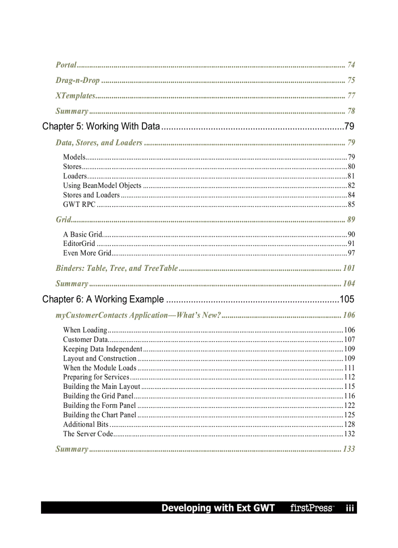 image for page Developing with Ext GWT Enterprise RIA Development