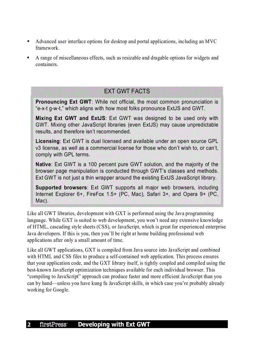 image for page Developing with Ext GWT Enterprise RIA Development