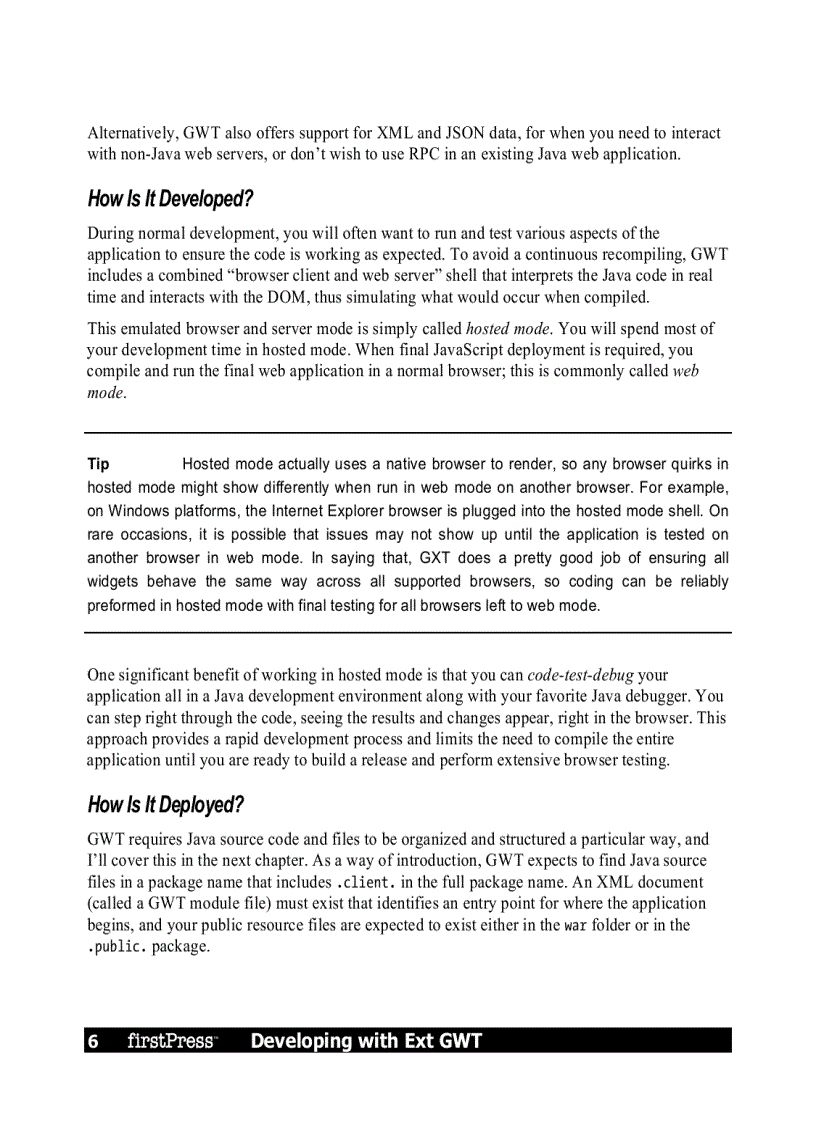 image for page Developing with Ext GWT Enterprise RIA Development