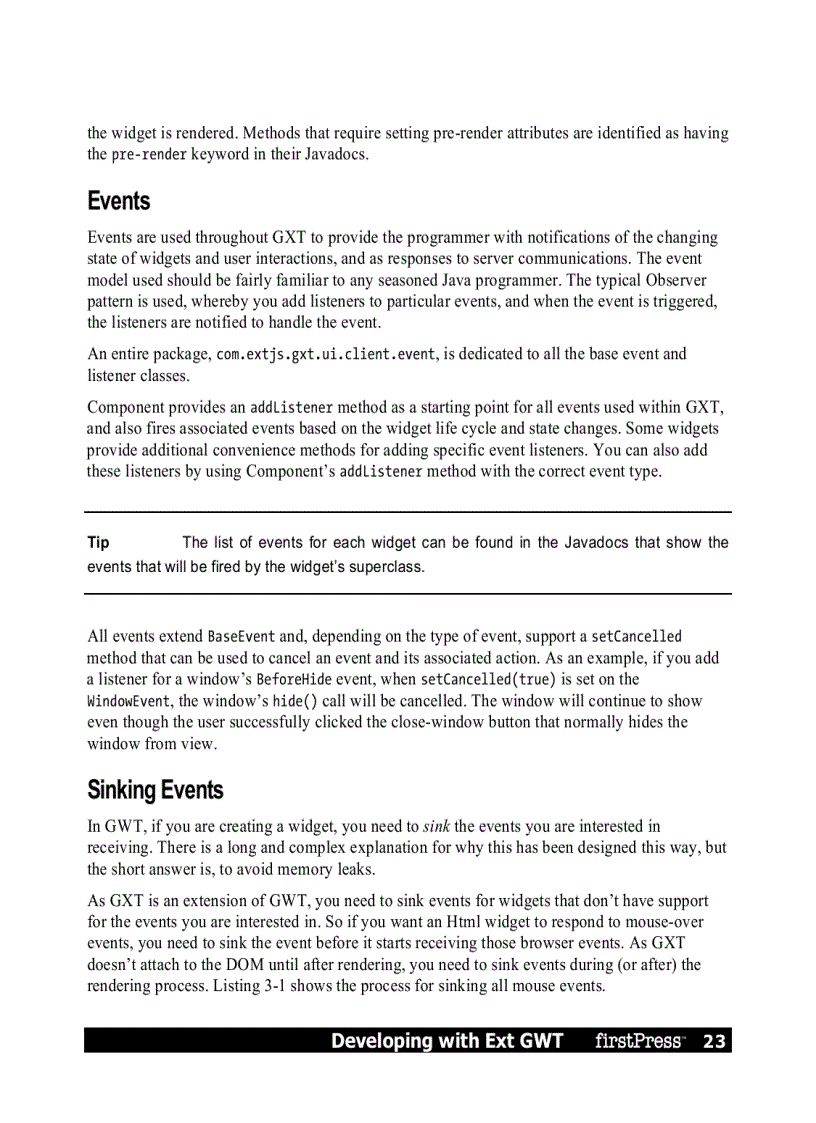 image for page Developing with Ext GWT Enterprise RIA Development
