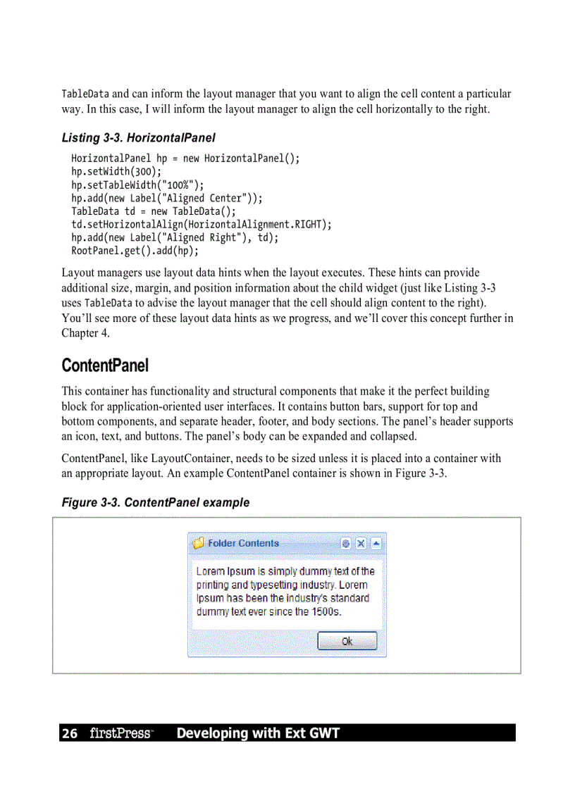 image for page Developing with Ext GWT Enterprise RIA Development