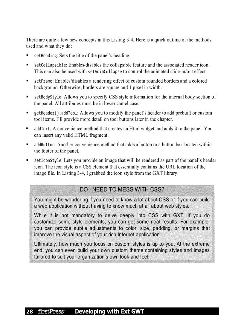 image for page Developing with Ext GWT Enterprise RIA Development