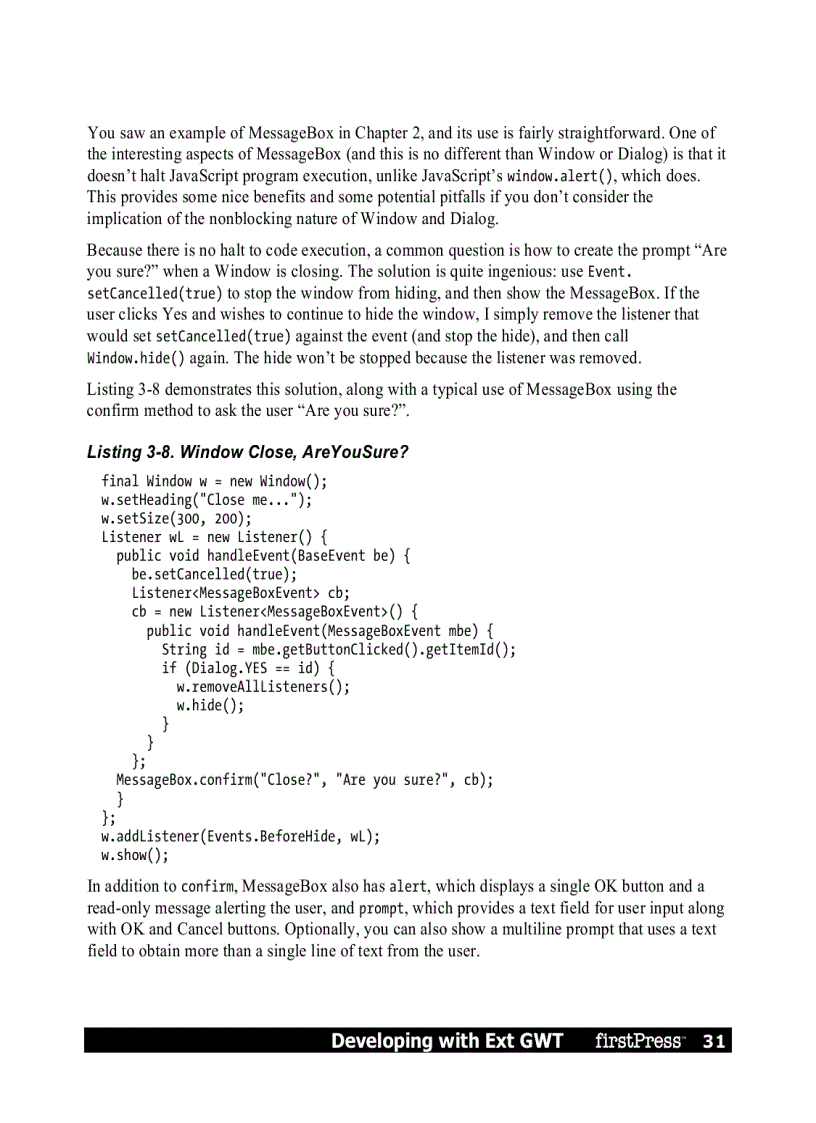 image for page Developing with Ext GWT Enterprise RIA Development