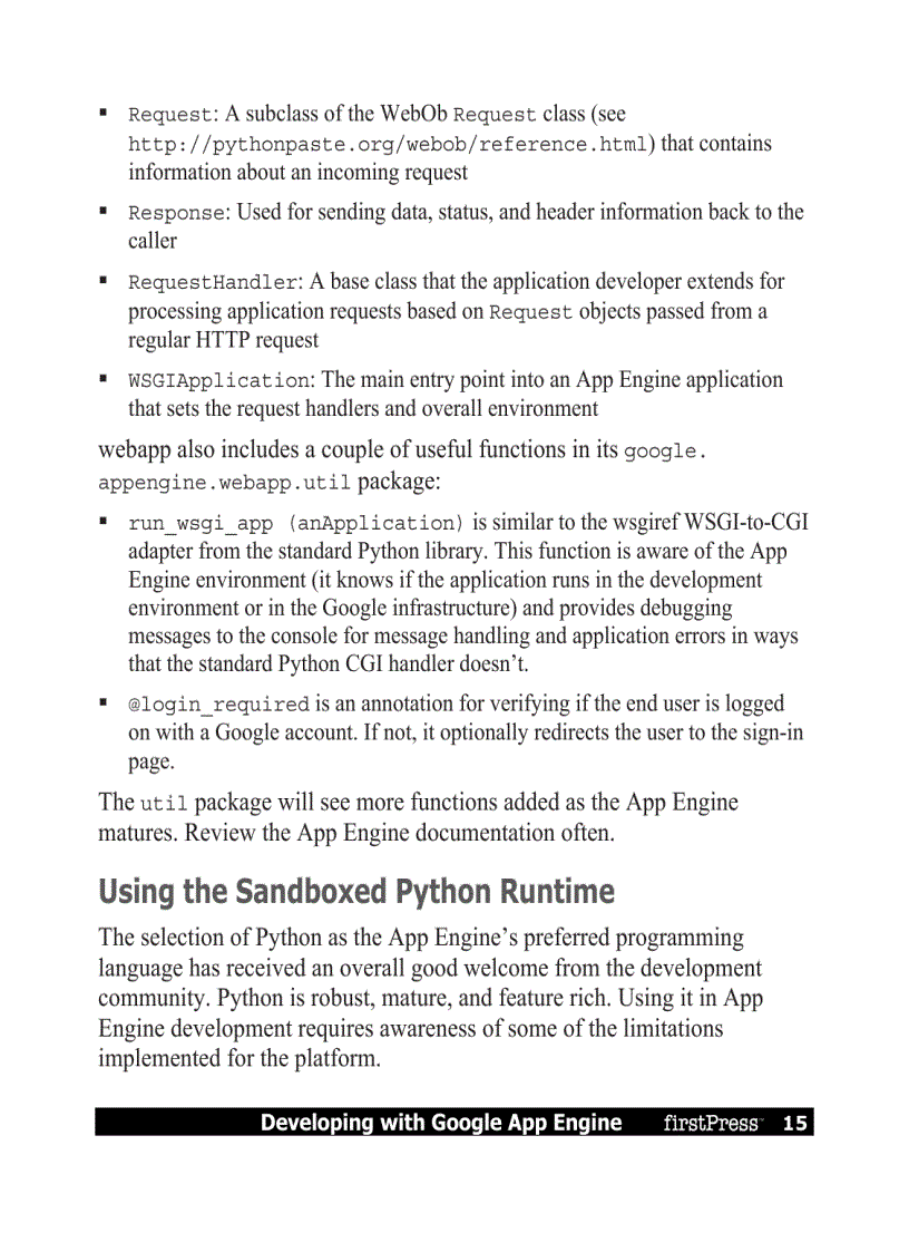 image for page Developing with Google App Engine