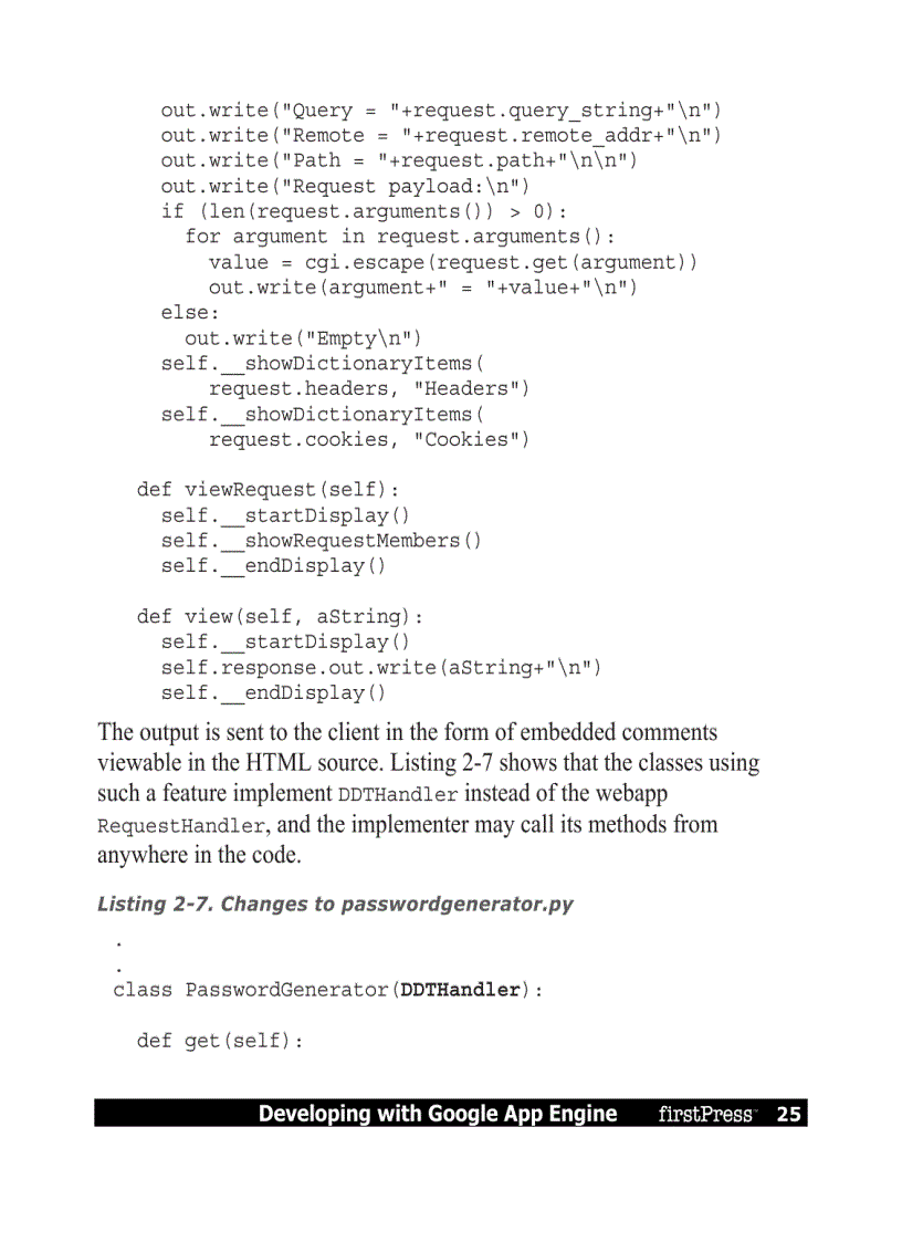 image for page Developing with Google App Engine