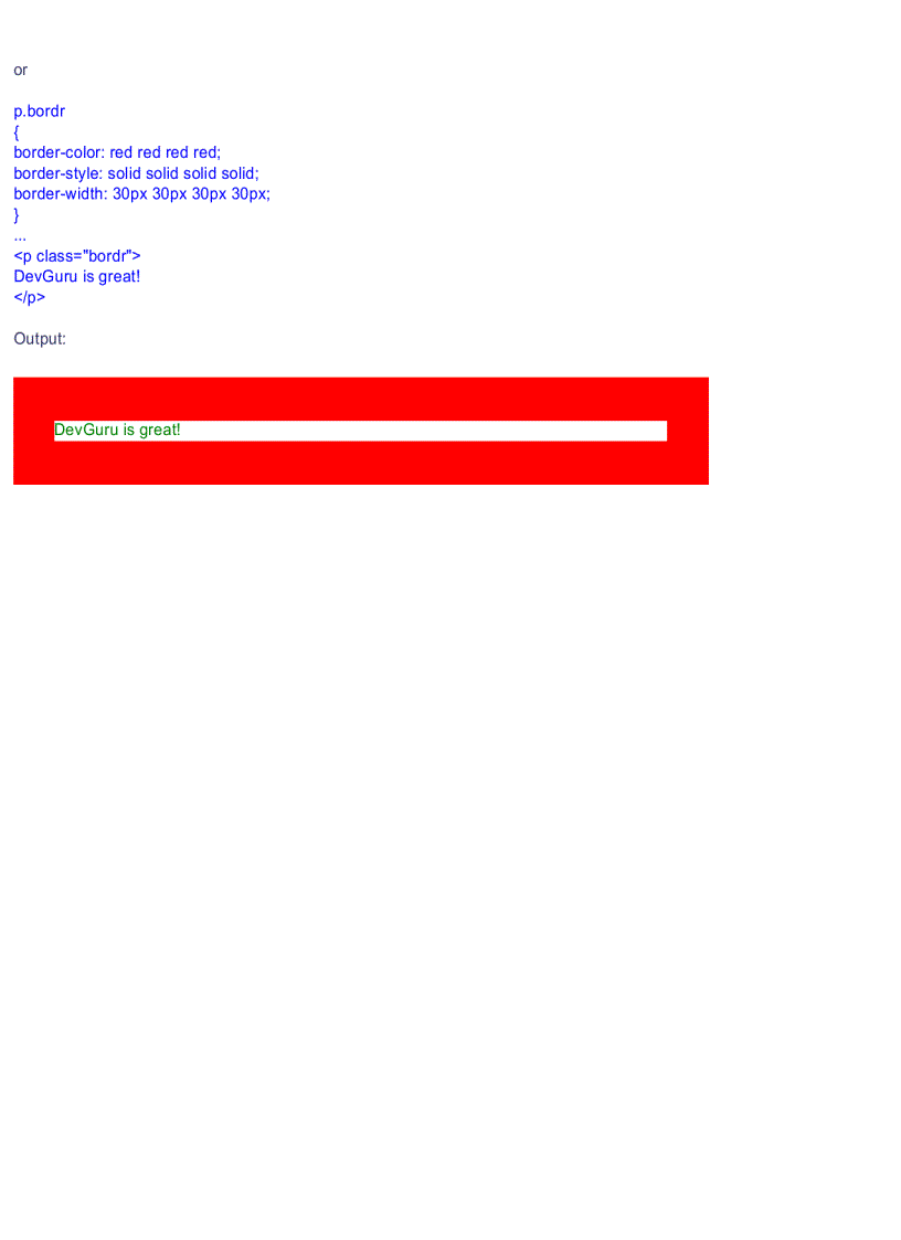 image for page CSS Quick Reference