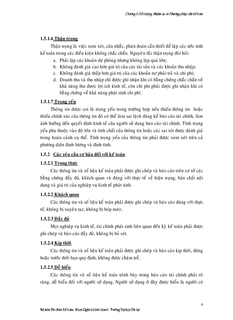 image for page Đối tượng nhiệm vụ và phương pháp của kế toán