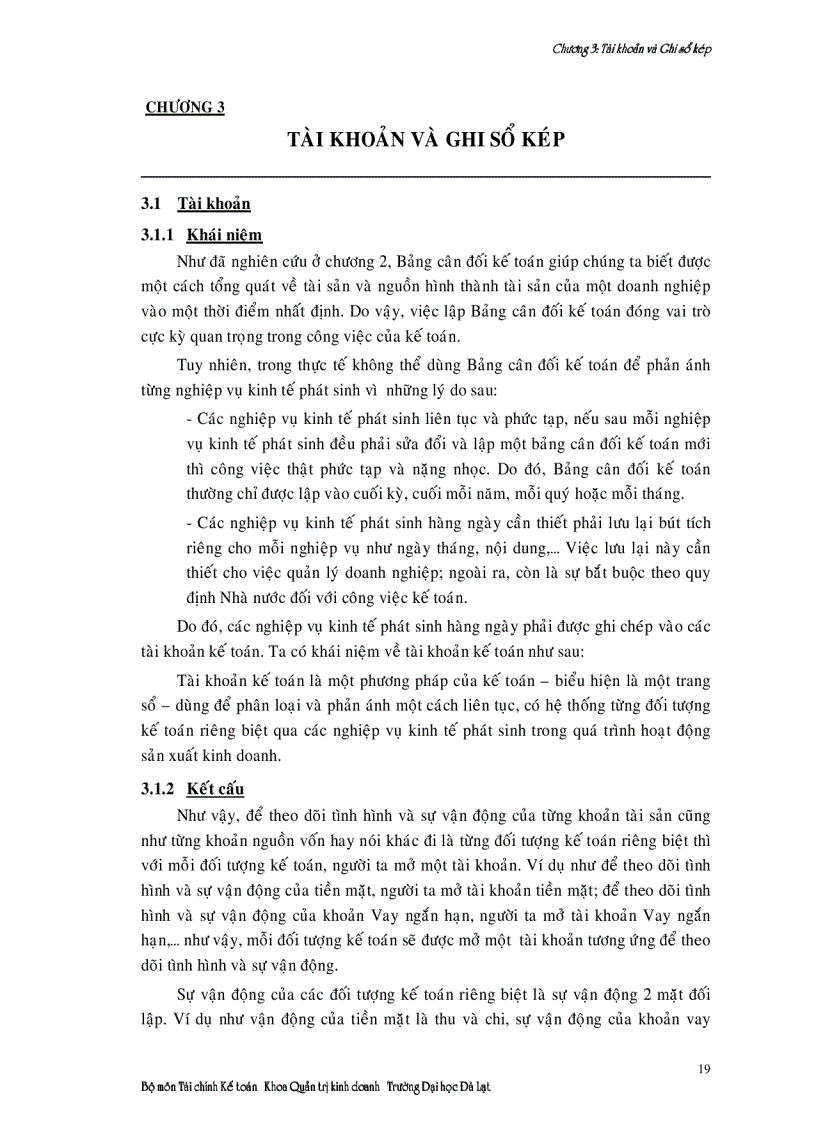 image for page Đối tượng nhiệm vụ và phương pháp của kế toán