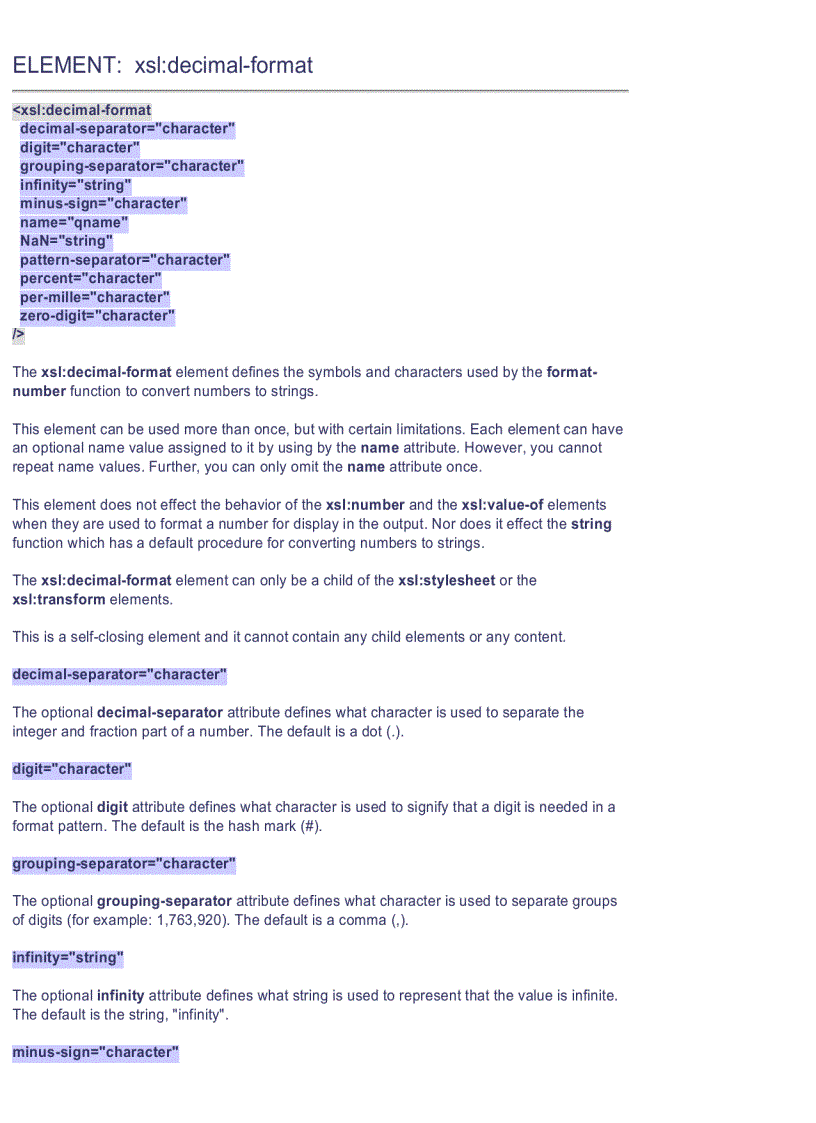 image for page XSLT Quick Reference