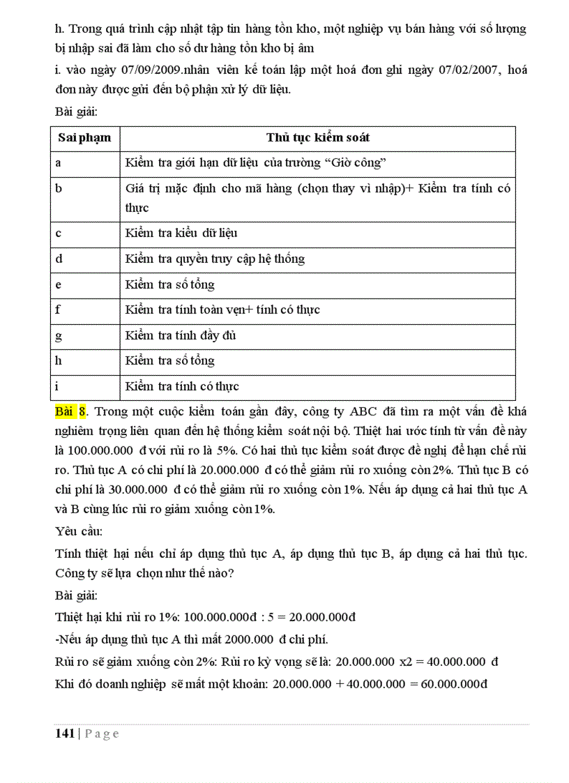 image for page Hệ thống thông tin kế toán Một số vấn đề chung về hệ thống