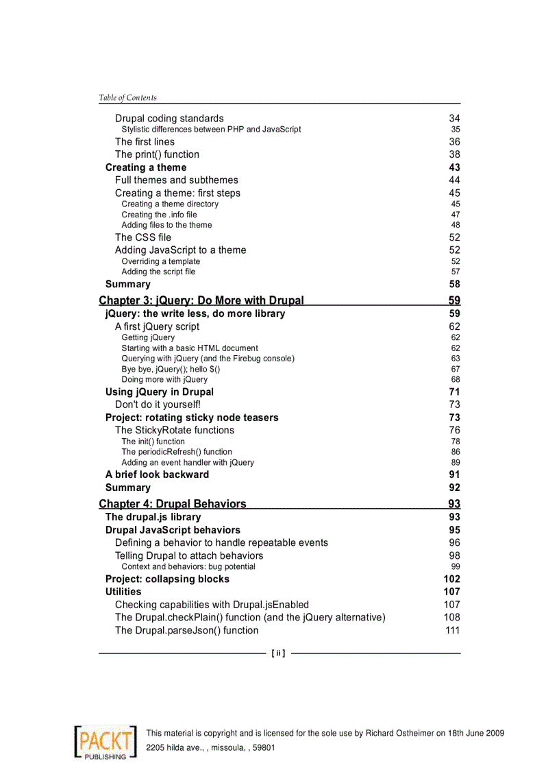 image for page Drupal 6 JavaScript and jQuery