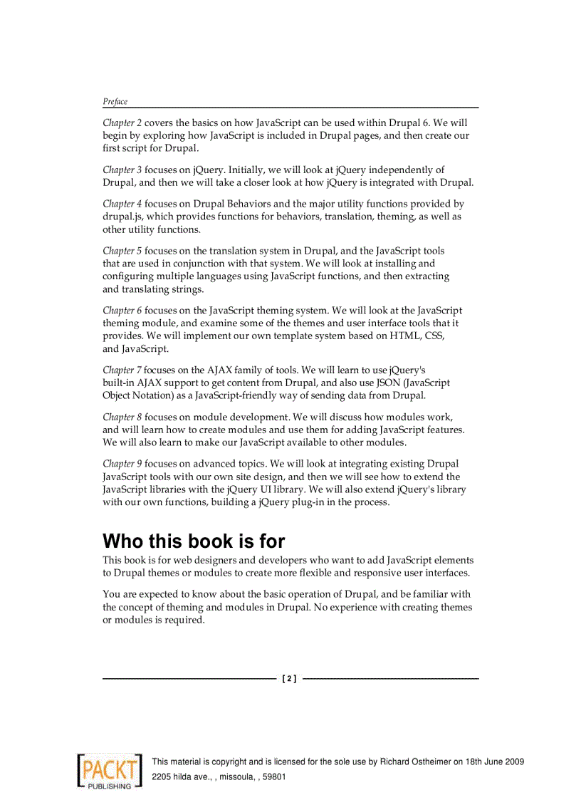 image for page Drupal 6 JavaScript and jQuery