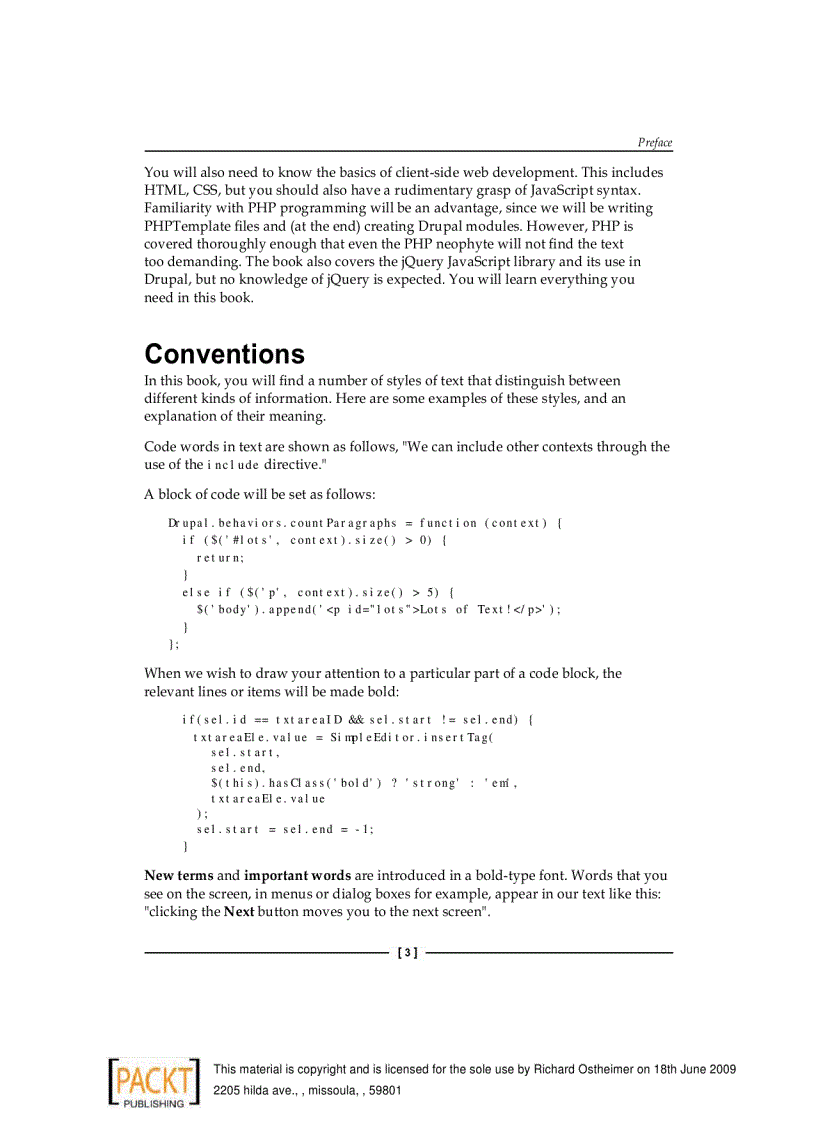 image for page Drupal 6 JavaScript and jQuery