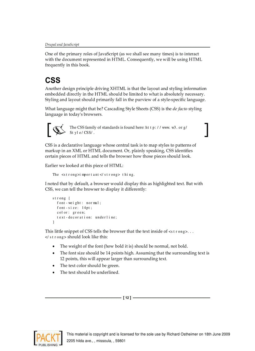image for page Drupal 6 JavaScript and jQuery