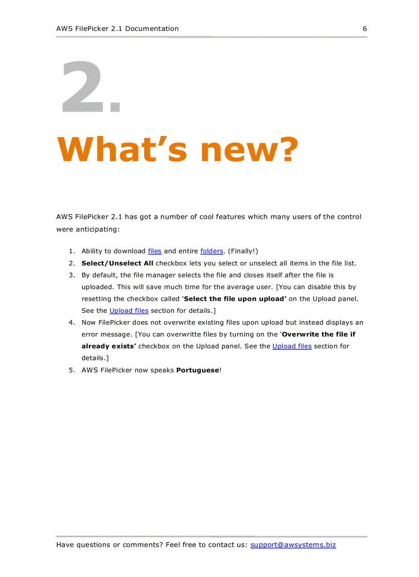 image for page AWS FilePicker 2 1 Documentation