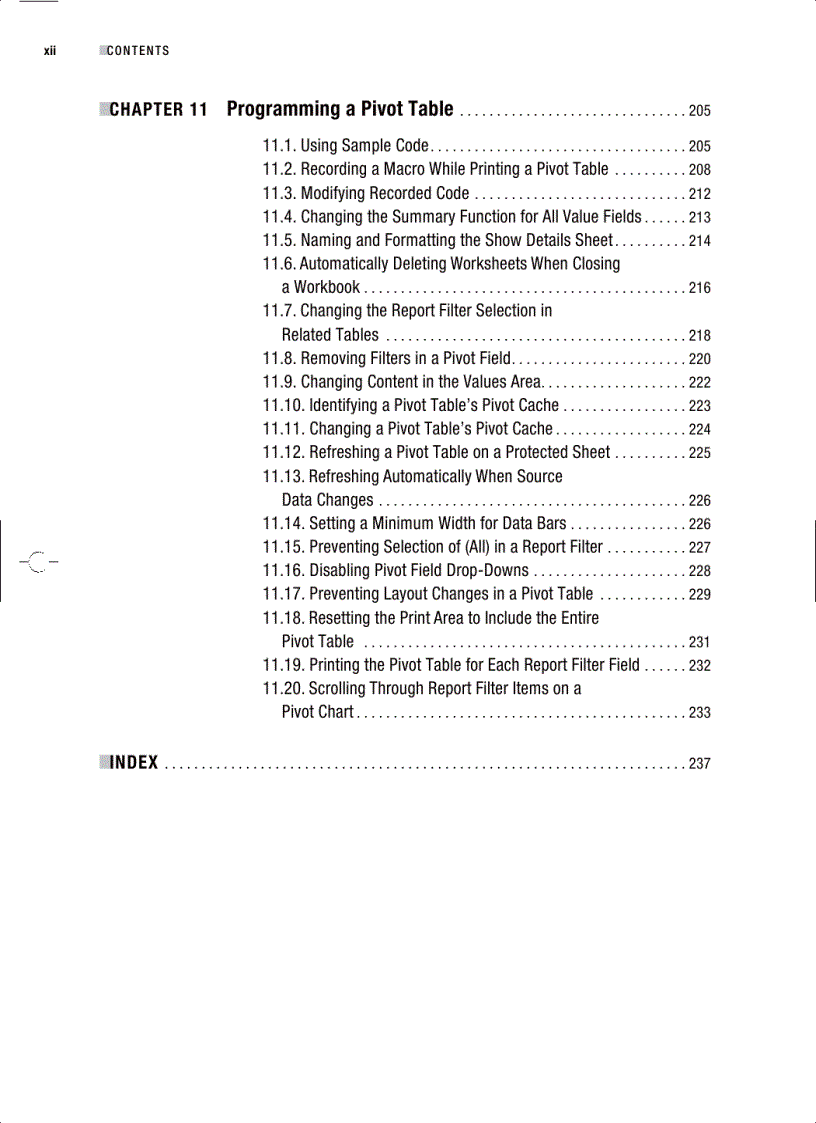 image for page Excel 2007 PivotTables Recipes A Problem Solution Approach