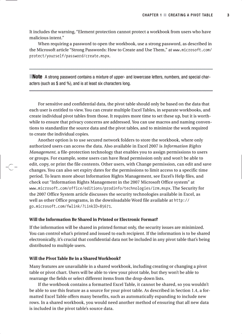 image for page Excel 2007 PivotTables Recipes A Problem Solution Approach