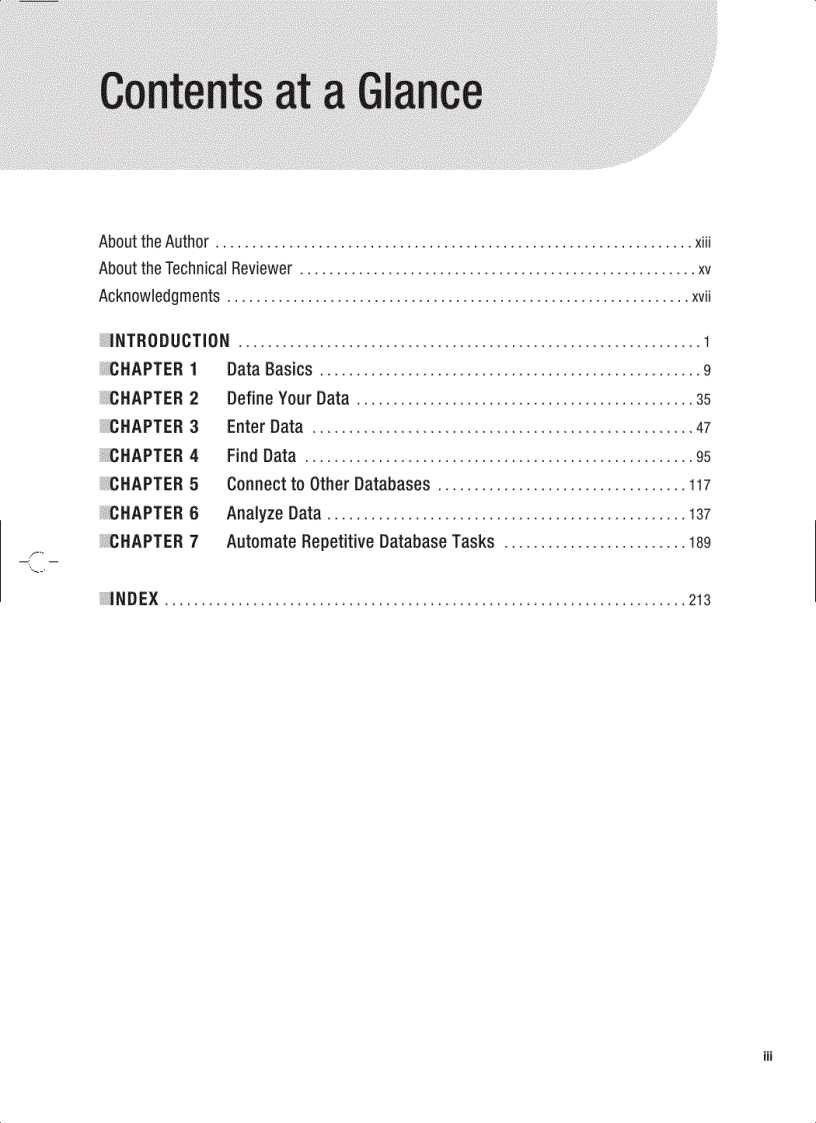 image for page Excel As Your Database